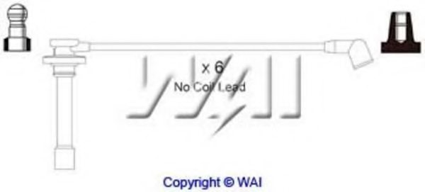 WAIglobal SL441 Ignition Cable Kit